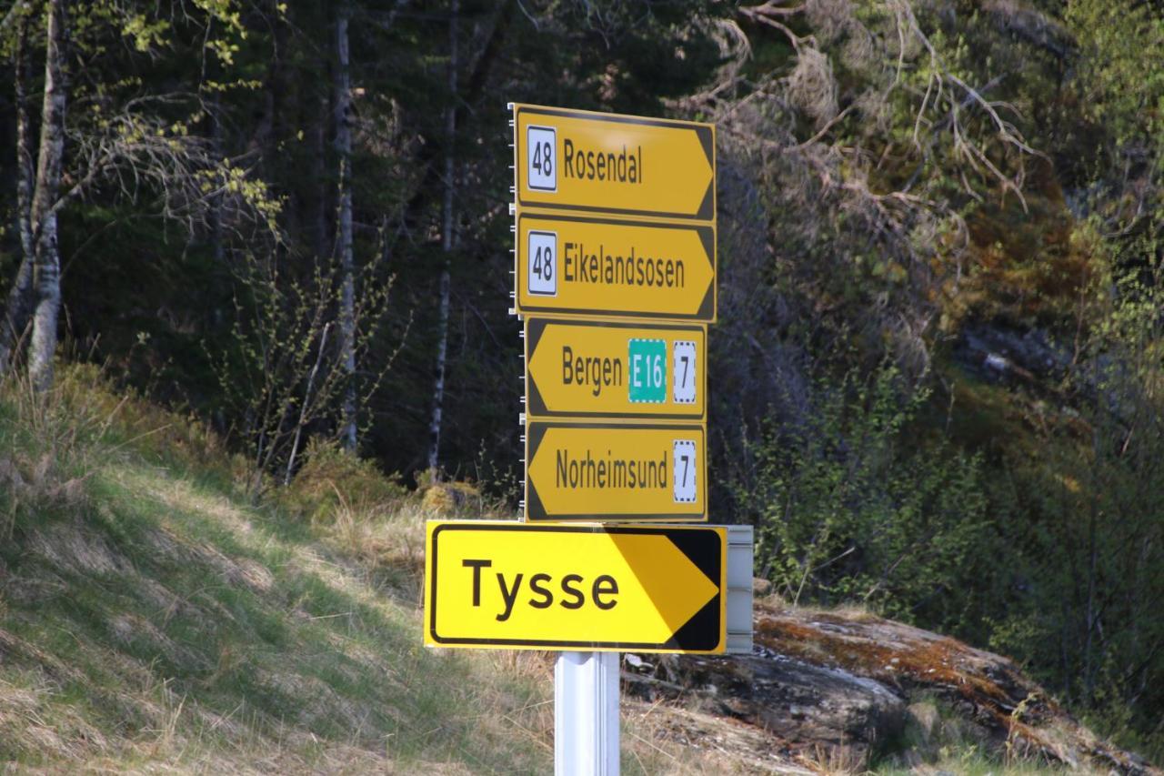 Saetervika Gjestehus Tysse  Buitenkant foto